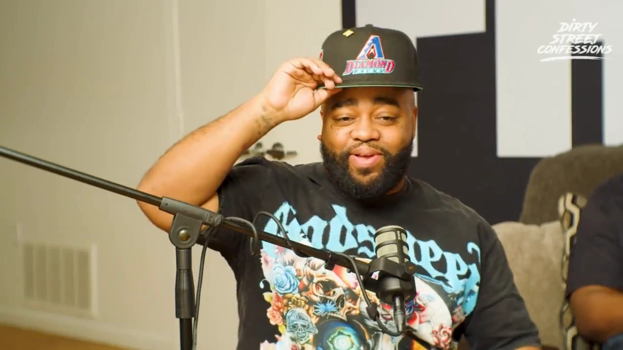 CurlyRican gets some hot interracial action during a podcast interview porn video